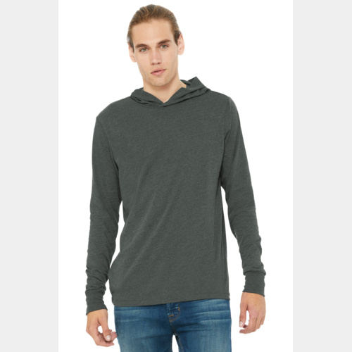 Unisex Jersey Long Sleeve Hoodie Miniatura