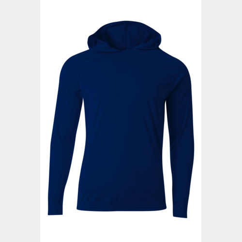 Cooling Performance Long Sleeve Hooded Tee Miniatura