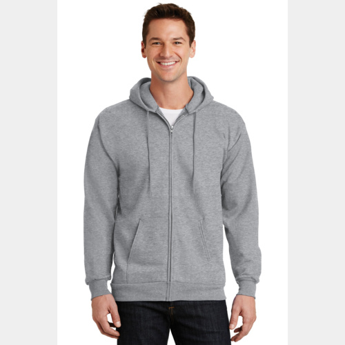 Essential Fleece Full Zip Hooded Sweatshirt Miniatura