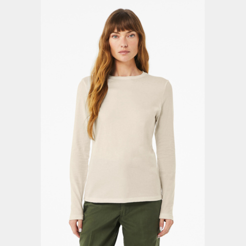 Women's Jersey Long Sleeve Tee Miniatura