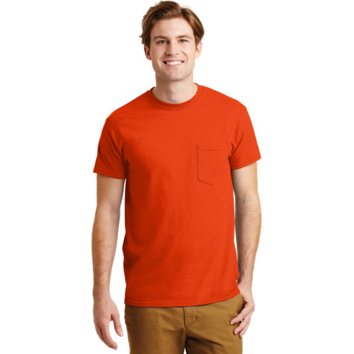 DryBlend ® 50 Cotton/50 Poly Pocket T Shirt Miniatura
