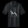Heavyweight Cotton Pique Polo with Pocket Thumbnail