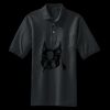 Heavyweight Cotton Pique Polo with Pocket Miniatura