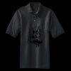 Heavyweight Cotton Pique Polo with Pocket Thumbnail