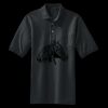 Heavyweight Cotton Pique Polo with Pocket Miniatura