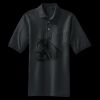 Heavyweight Cotton Pique Polo with Pocket Miniatura