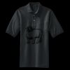 Heavyweight Cotton Pique Polo with Pocket Thumbnail