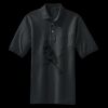 Heavyweight Cotton Pique Polo with Pocket Miniatura