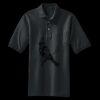 Heavyweight Cotton Pique Polo with Pocket Thumbnail