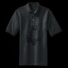 Heavyweight Cotton Pique Polo with Pocket Miniatura