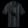 Heavyweight Cotton Pique Polo with Pocket Thumbnail