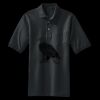 Heavyweight Cotton Pique Polo with Pocket Miniatura