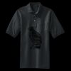 Heavyweight Cotton Pique Polo with Pocket Miniatura