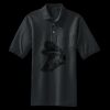 Heavyweight Cotton Pique Polo with Pocket Thumbnail