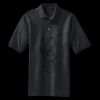 Heavyweight Cotton Pique Polo with Pocket Thumbnail