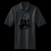 Heavyweight Cotton Pique Polo with Pocket Miniatura