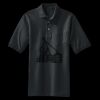 Heavyweight Cotton Pique Polo with Pocket Thumbnail