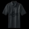 Heavyweight Cotton Pique Polo with Pocket Thumbnail