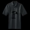 Heavyweight Cotton Pique Polo with Pocket Miniatura