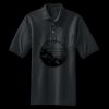 Heavyweight Cotton Pique Polo with Pocket Miniatura