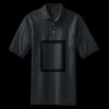 Heavyweight Cotton Pique Polo with Pocket Miniatura