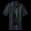 Heavyweight Cotton Pique Polo with Pocket Thumbnail