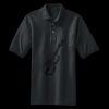 Heavyweight Cotton Pique Polo with Pocket Miniatura