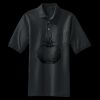 Heavyweight Cotton Pique Polo with Pocket Miniatura