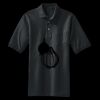 Heavyweight Cotton Pique Polo with Pocket Thumbnail