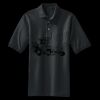 Heavyweight Cotton Pique Polo with Pocket Thumbnail