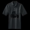 Heavyweight Cotton Pique Polo with Pocket Thumbnail
