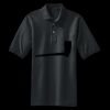 Heavyweight Cotton Pique Polo with Pocket Thumbnail