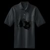 Heavyweight Cotton Pique Polo with Pocket Thumbnail
