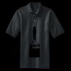 Heavyweight Cotton Pique Polo with Pocket Thumbnail