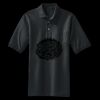 Heavyweight Cotton Pique Polo with Pocket Thumbnail