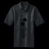Heavyweight Cotton Pique Polo with Pocket Miniatura