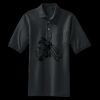 Heavyweight Cotton Pique Polo with Pocket Thumbnail
