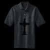 Heavyweight Cotton Pique Polo with Pocket Thumbnail