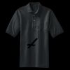 Heavyweight Cotton Pique Polo with Pocket Miniatura