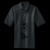 Heavyweight Cotton Pique Polo with Pocket Thumbnail