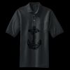 Heavyweight Cotton Pique Polo with Pocket Thumbnail