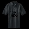 Heavyweight Cotton Pique Polo with Pocket Miniatura