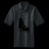 Heavyweight Cotton Pique Polo with Pocket Thumbnail