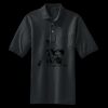 Heavyweight Cotton Pique Polo with Pocket Miniatura