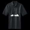 Heavyweight Cotton Pique Polo with Pocket Thumbnail
