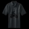 Heavyweight Cotton Pique Polo with Pocket Miniatura