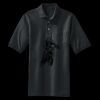 Heavyweight Cotton Pique Polo with Pocket Miniatura