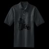 Heavyweight Cotton Pique Polo with Pocket Miniatura
