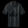Heavyweight Cotton Pique Polo with Pocket Miniatura