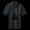 Heavyweight Cotton Pique Polo with Pocket Thumbnail